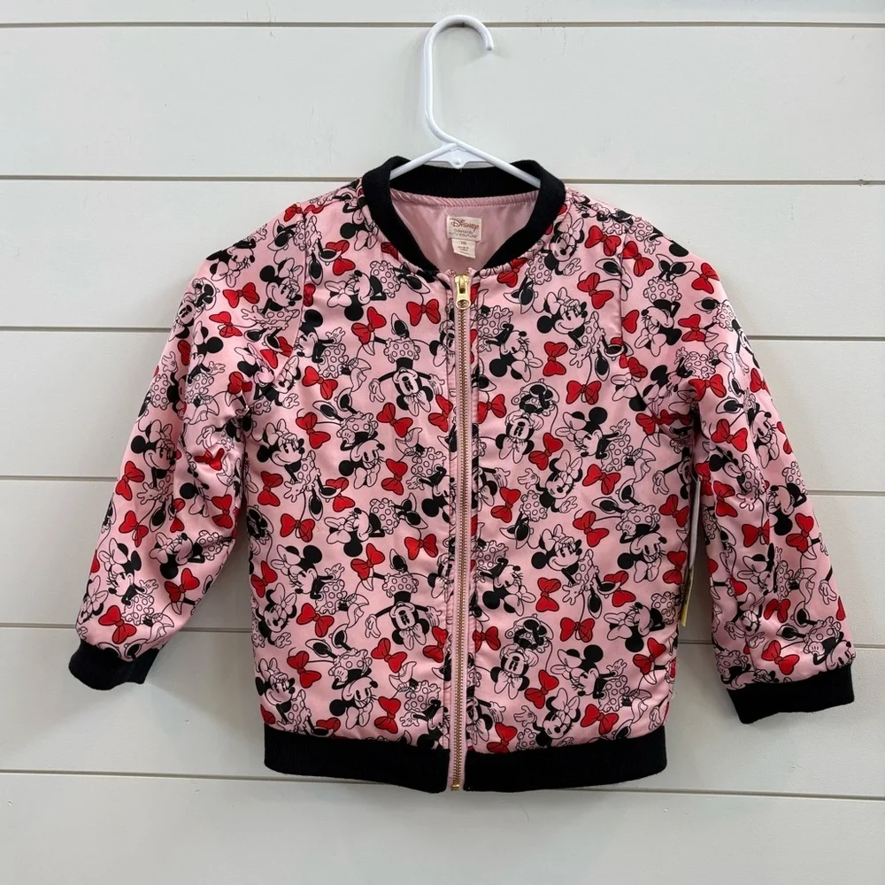 Disney Minnie Mouse Bomber Jacket- TUTU Couture